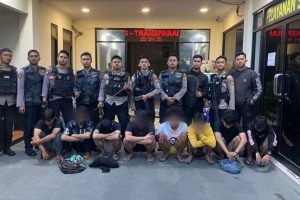 Polisi Amankan Enam Pelaku Tawuran Bersenjata Tajam di Koja