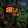 Pengalaman Unik Menginap Di Rumah Pohon Tengah Hutan Lindung Yang Sangat Asri